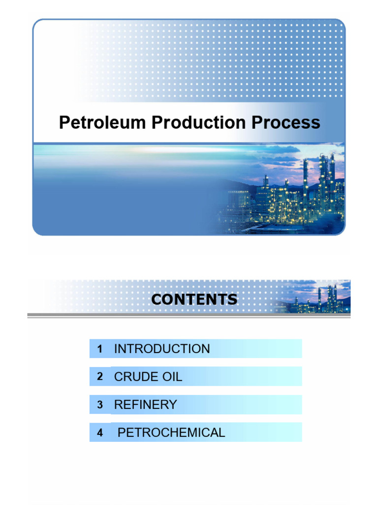 1 1 Petrochemical Industry Overview Pdf Hydrocarbons Petroleum