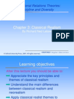 Chapter 3: Classical Realism: International Relations Theories: Discipline and Diversity