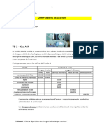 TD N°2 Comptabilité de Gestion 2024