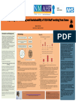 Exploring The Wellbeing and Sustainability of IC24 Staff Working From Home