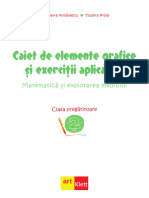 Caiet de Elemente Grafice Si Exercitii Aplicative: Matematică Și Explorarea Mediului