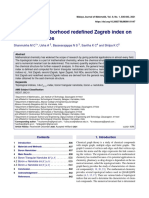 A General Neighborhood Redefined Zagreb Index On Boron Nanotubes