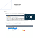 Penggunaan Mysql