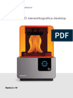 Form 2: Stampante 3D Stereolitografica Desktop