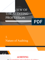 1 - Overview of The Auditing Profession