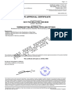 Has Been Renewed On 17 Jan 2024 For Information Only: Type Approval Certificate
