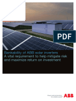 Bankability of ABB Solar Inverters 3AUA0000137644 EN RevB Lowres