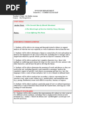 Mapping tri two Grade 9 docx