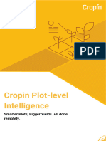 Cropin Plotlevel Intelligence Product Guide