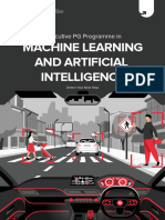 Machine Learning and Artificial Intelligence: Executive PG Programme in