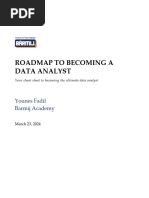 Data Analyst Road Map