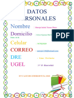 Datos Personales