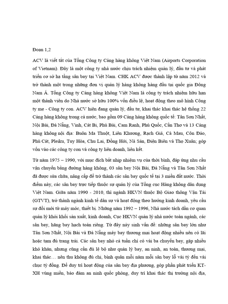 ACV | PDF