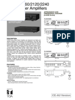 A2000 Series Spec Sheet