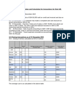 Assignment 1 Explanation and Calculation