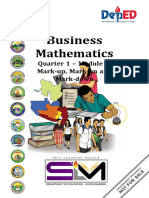 Business Math Module 4 Students