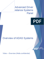 Advanced Driver Assistance Systems Panel