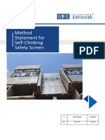 MFE-PRO-003.G Self - Climbing Safety Screen Method Statement
