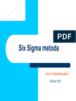 Six Sigma Matematicki Model