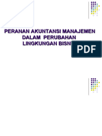 Peranan Akuntansi Manajemen Dan Lingkungan Bisnis