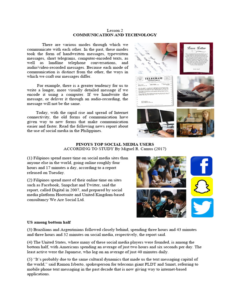 Communication Evolution in the Digital Age | PDF | Popular Culture ...