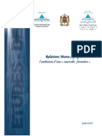 Relations Maroc-Afrique L'Ambition d'Une Nouvelle Frontière Actualisation Juillet 2015 (2)