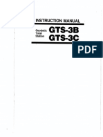 Topcon GTS 3B C Manual Guide