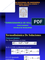 TERMODINAMICA DE SOLUCIONES