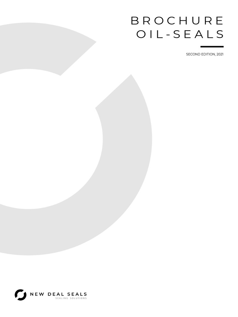 Oil Seals Catalogue 2021 PDF Thermal Expansion Silicone