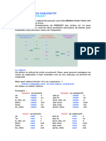 La Formation Du Subjonctif