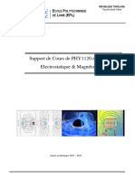 Cours de Physique - EPL - 1ère Partie