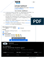 Tweet Generator Tweetgen