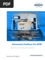 Dimension FastScan Pro Atomic Force Microscope Brochure BRUKER