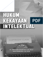 Buku Ajar Hukum Kekayaan Intelektual