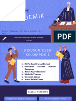 Naskah Akademik - Kelompok 1