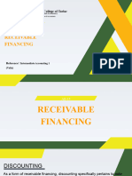 Task No. 18 - Receivable Financing - 03-26-24