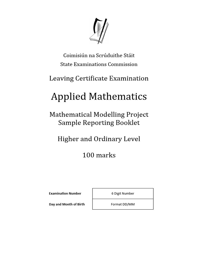 Modelling Project Reporting Booklet | PDF | Career & Growth | Business