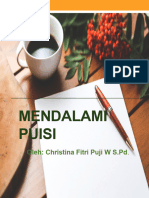 Mendalami Puisi