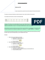 STOICHIOMETRY