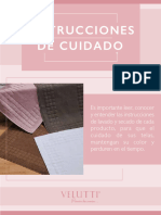 Instrucciones de Cuidado Textil