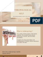 1.3 Anthropological Self