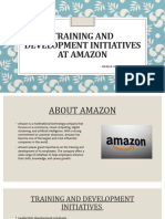 Training and Development Initiatives at Amazon