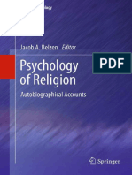(Path in Psychology) Jacob A. Belzen (Auth.), Jacob A. Belzen (Eds.) - Psychology of Religion - Autobiographical Accounts-Springer-Verlag New York (2012)