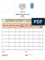 CSE - Action Plan Template