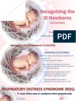 Recognizing The Ill Newborns