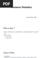 Business Statistics