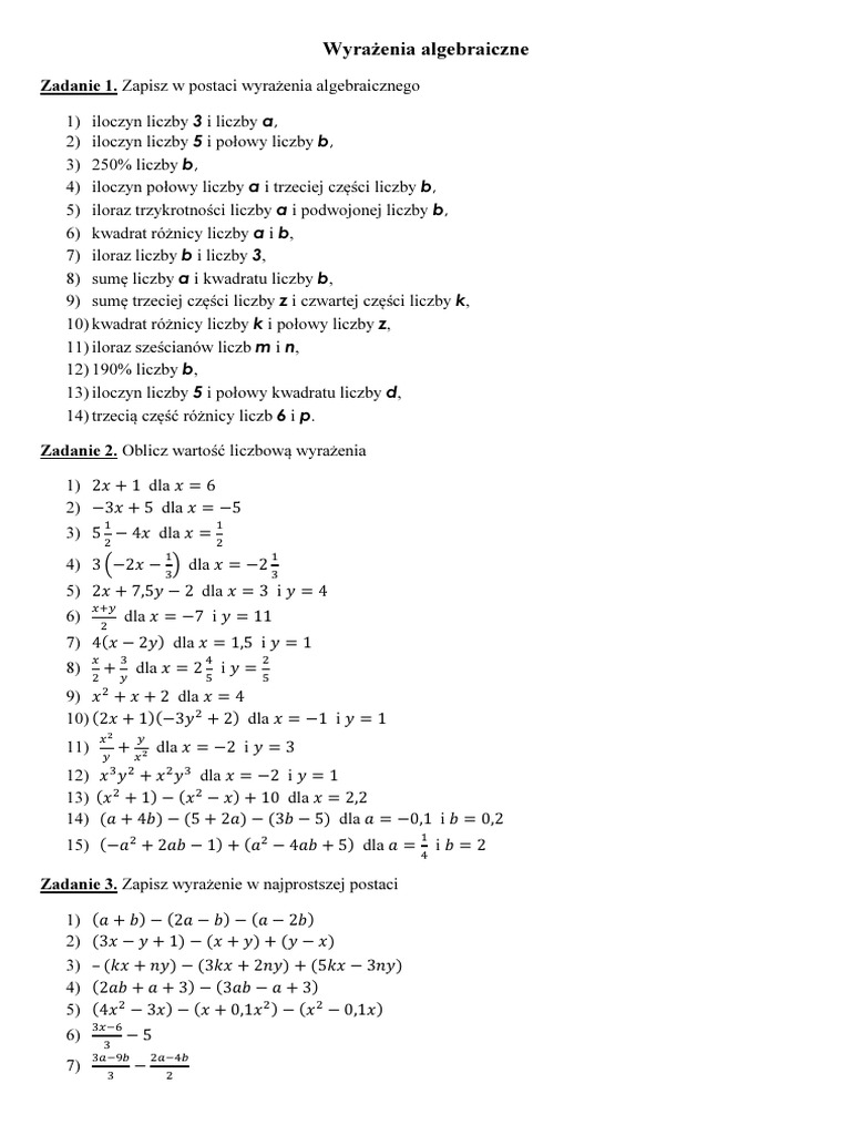 wyrazenia-algebraiczne-pdf