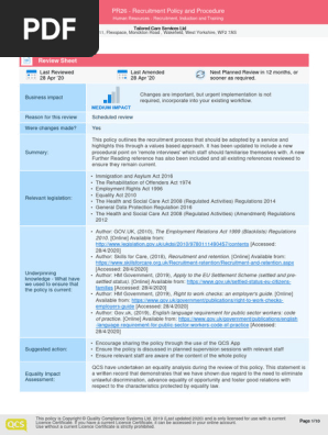 PR26-Recruitment Policy and Procedure