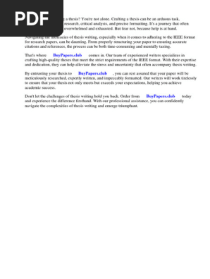 Ieee Format for Research Paper PDF
