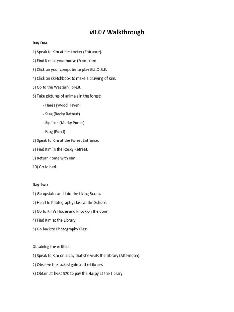 Origin Story Walkthrough v0.07 | PDF | Mystery, Thriller & Crime Fiction
